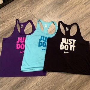 Nike | 3 for $18 tanks